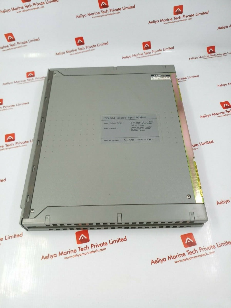 Rockwell Automation T7420A Analog Input Module -10 To +10Vdc