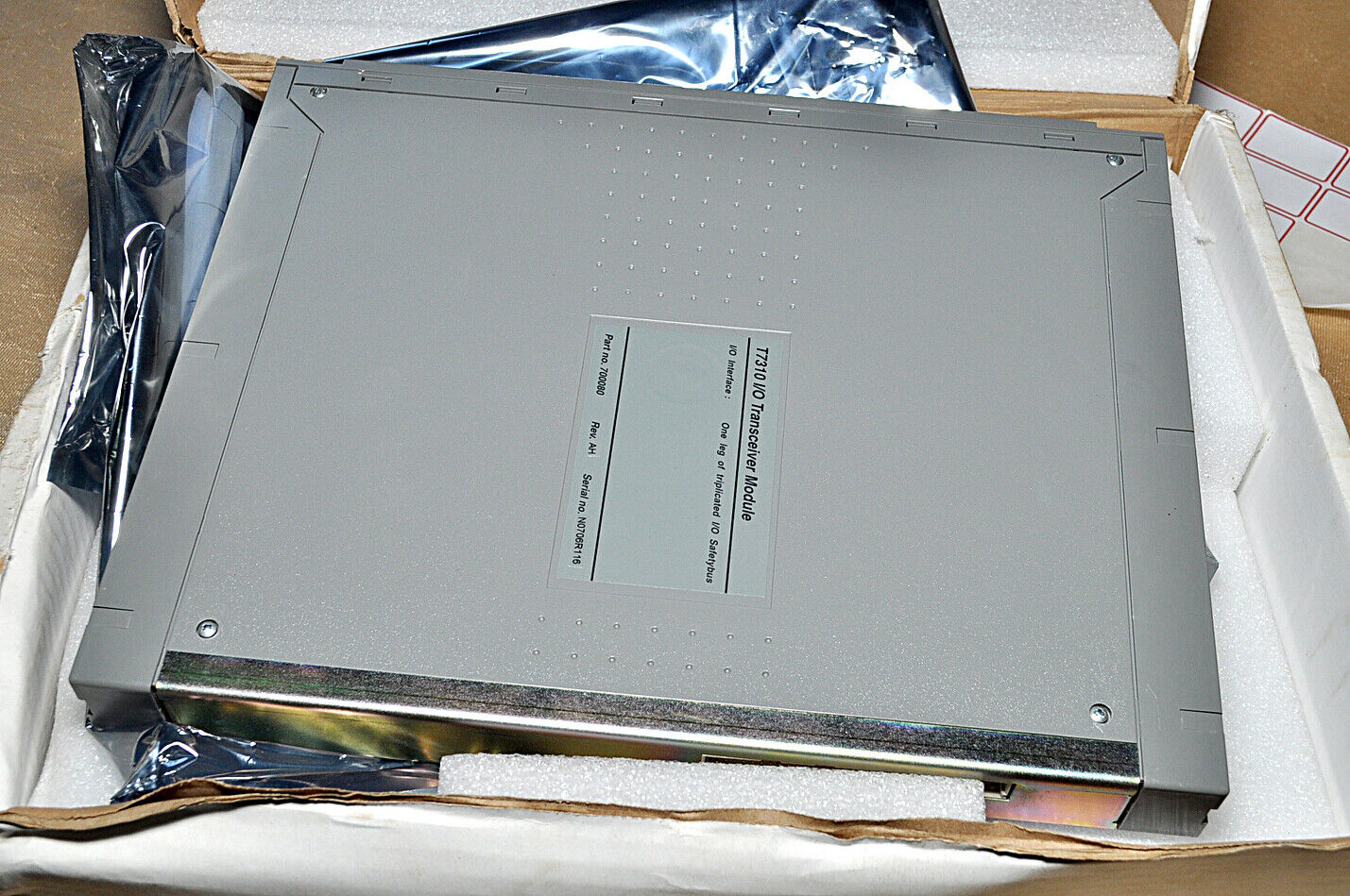 Rockwell ics triplex t7310 i/o transceiver module