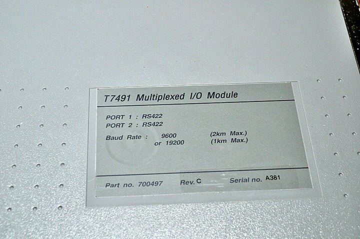 Multiplexed I/O Module T7491