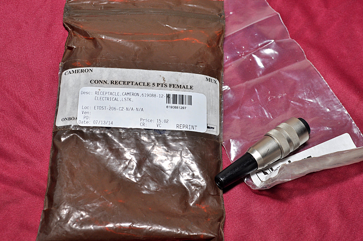 Set of 6x Lumberg kv 50/6 msx1 connector