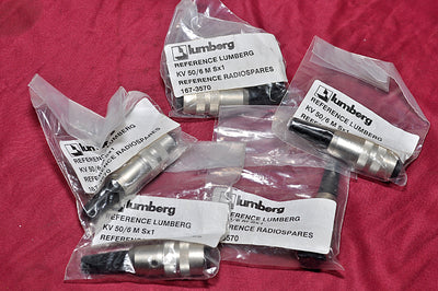Set of 6x Lumberg kv 50/6 msx1 connector