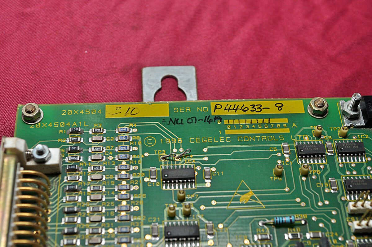 Cegelec controls 28x3546a1 circuit board