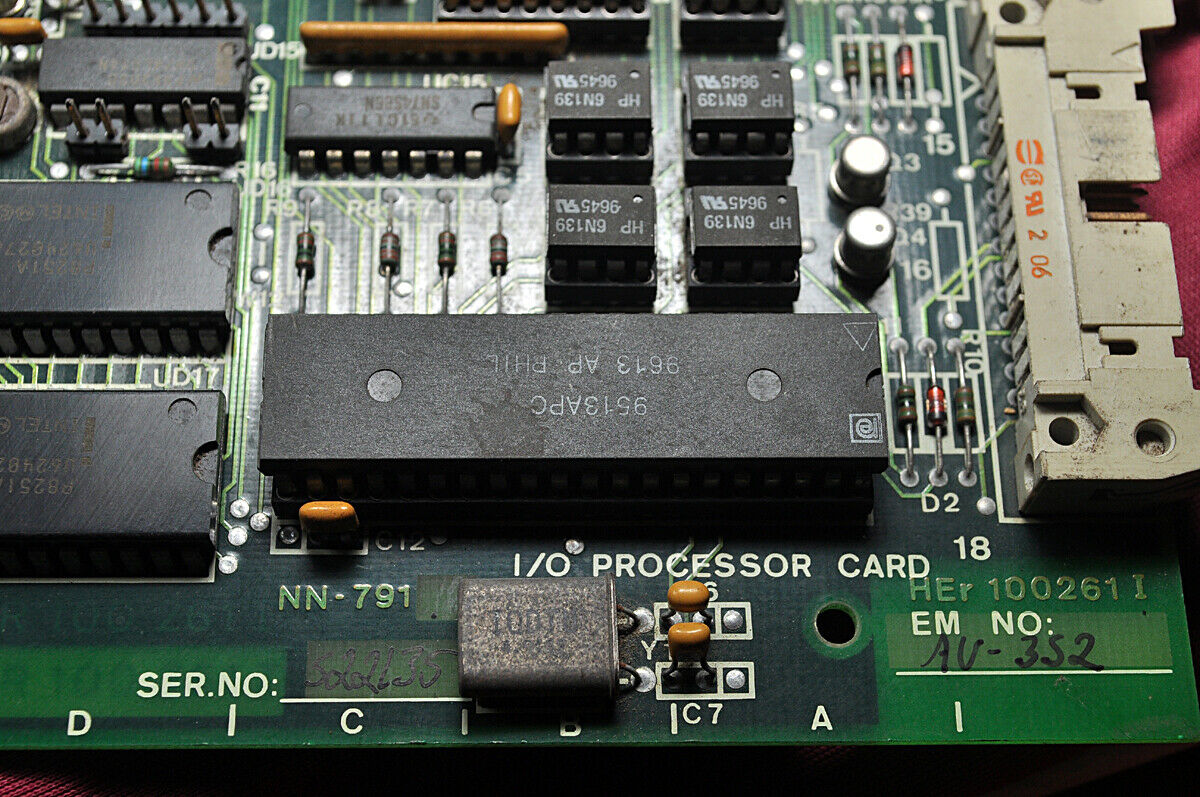 Nor control nn-791 her 100261i i/o processor card