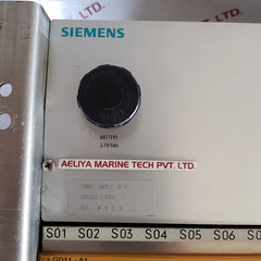 Siemens Ge.465 682.9012.00 Simadyn D Sr8 Plc Rack