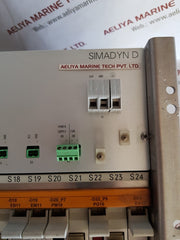 Siemens Ge.465 682.9012.00 Simadyn D Sr8 Plc Rack