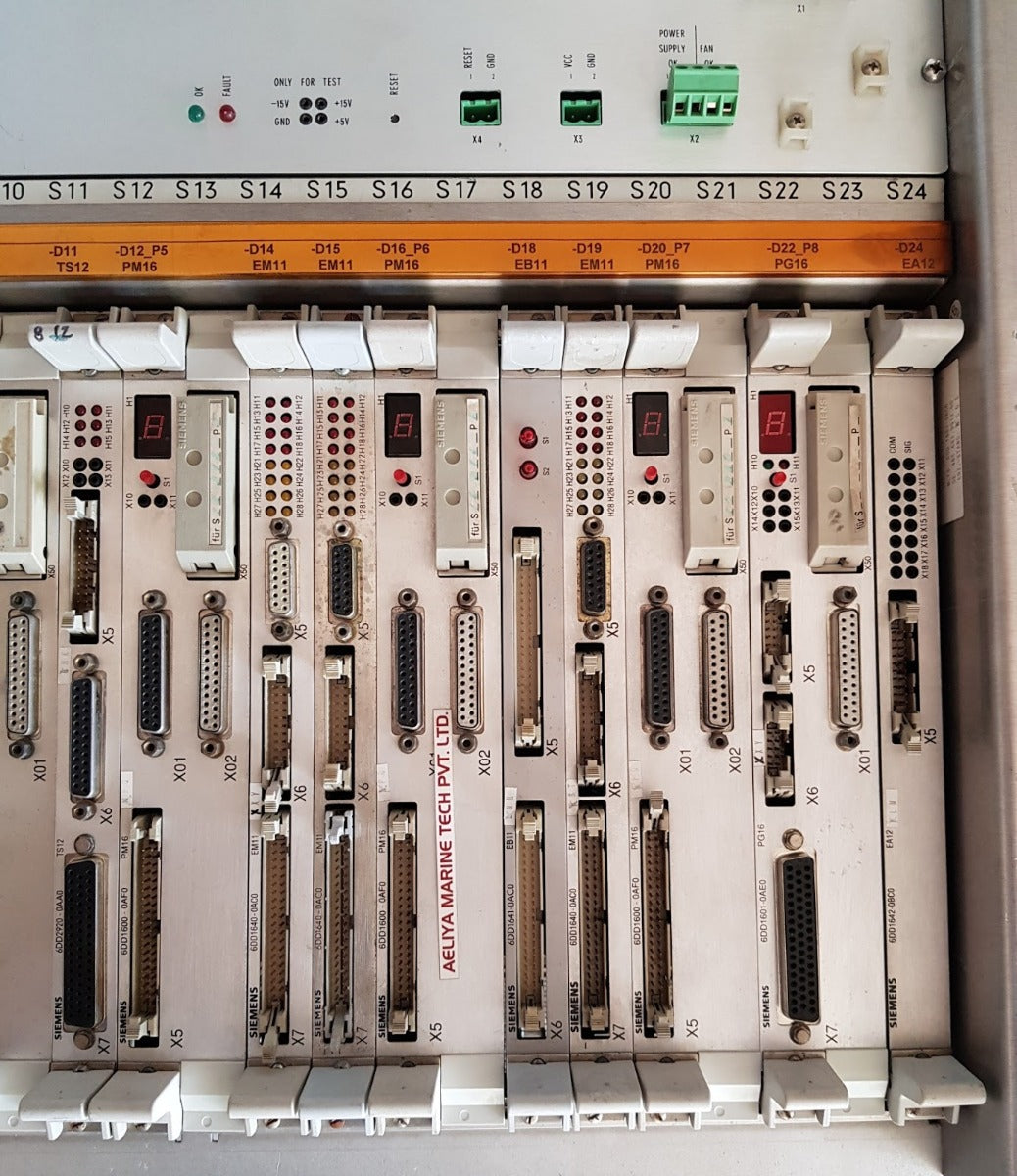 Siemens Ge.465 682.9012.00 Simadyn D Sr8 Plc Rack