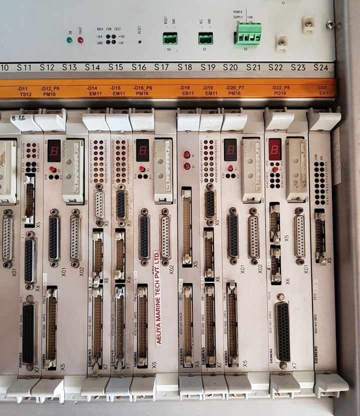 Siemens Ge.465 682.9012.00 Simadyn D Sr8 Plc Rack