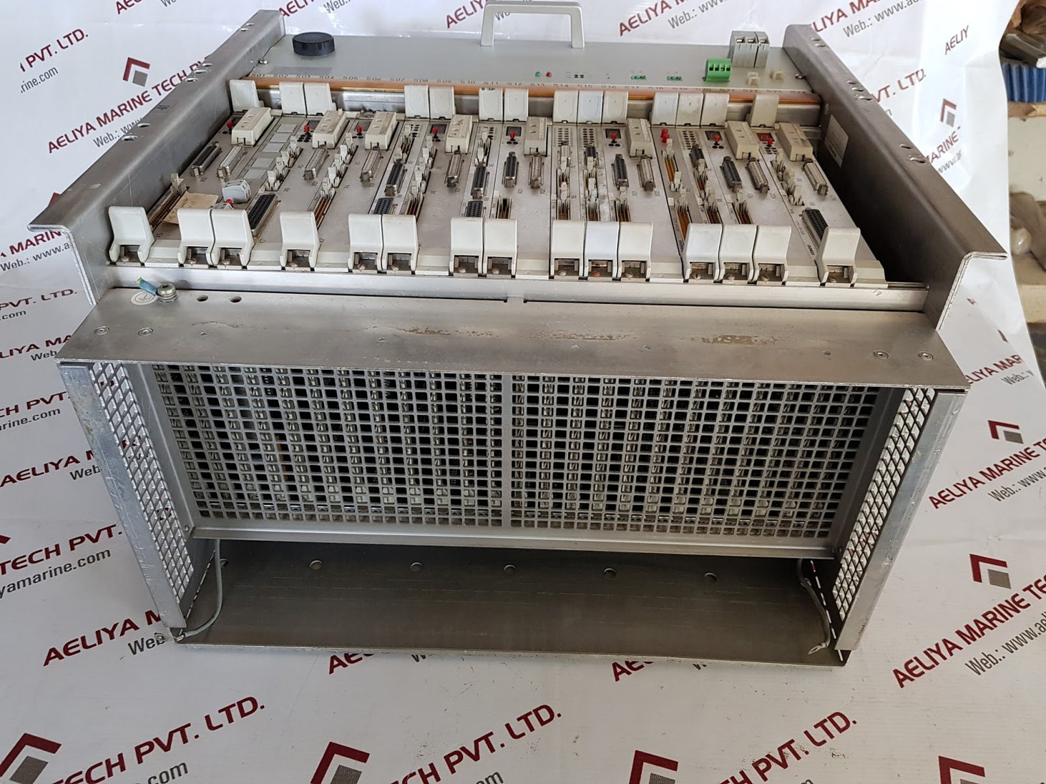 Siemens Ge.465 682.9012.00 Simadyn D Sr8 Plc Rack