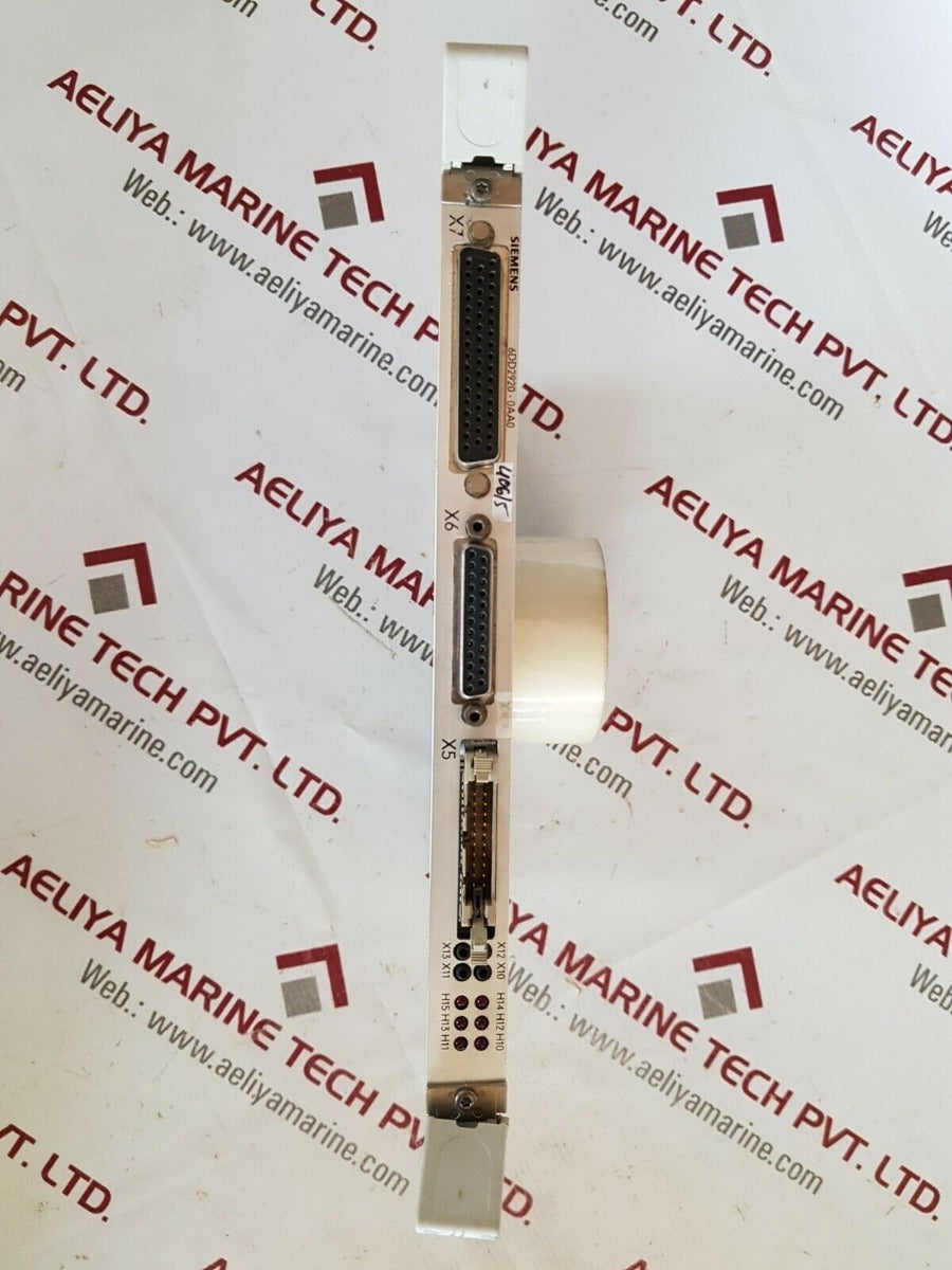 Siemens 6dd2920-oaao module
