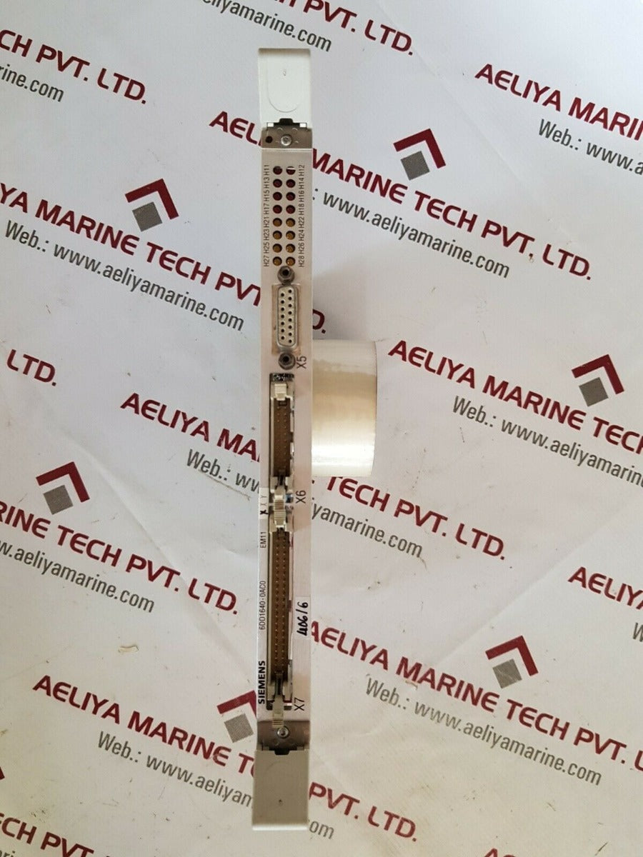 siemens 6dd1640-oaco em11 plc module