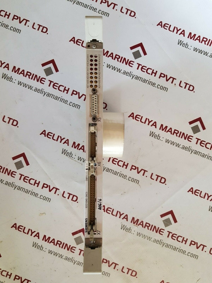 siemens 6dd1640-oaco em11 plc module