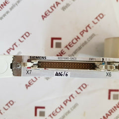 siemens 6dd1640-oaco em11 plc module