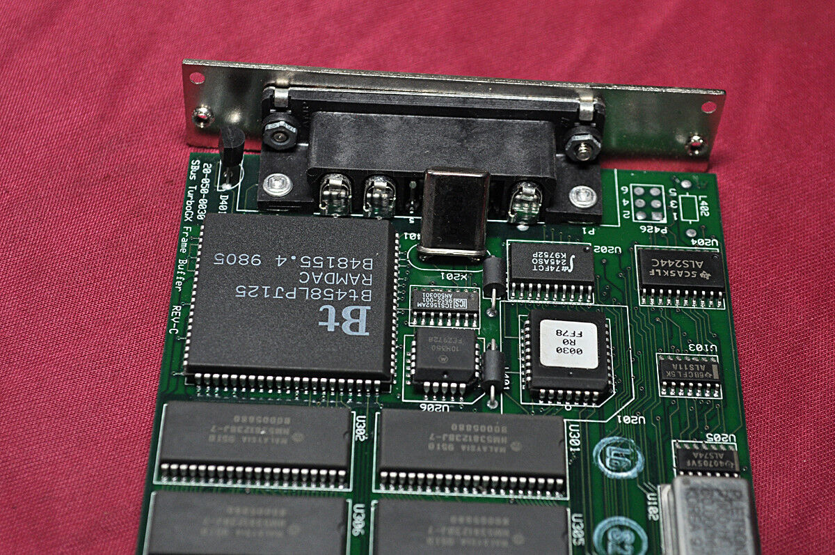 Antares microsystems 20-050-0030 sbus turbogx graphic accelerator