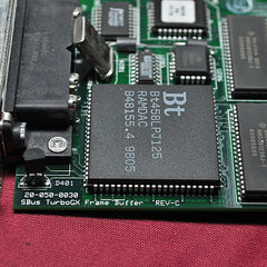 Antares microsystems 20-050-0030 sbus turbogx graphic accelerator