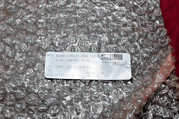 York 031-01095-002 Circuit Board Rev B