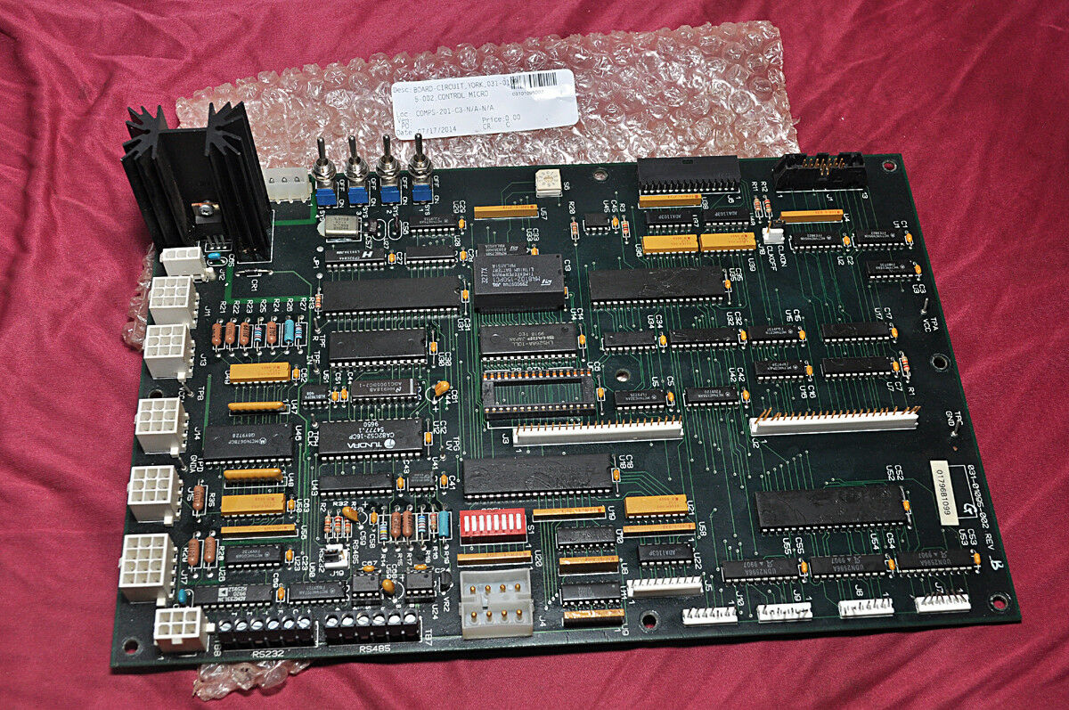 York 031-01095-002 Circuit Board Rev B
