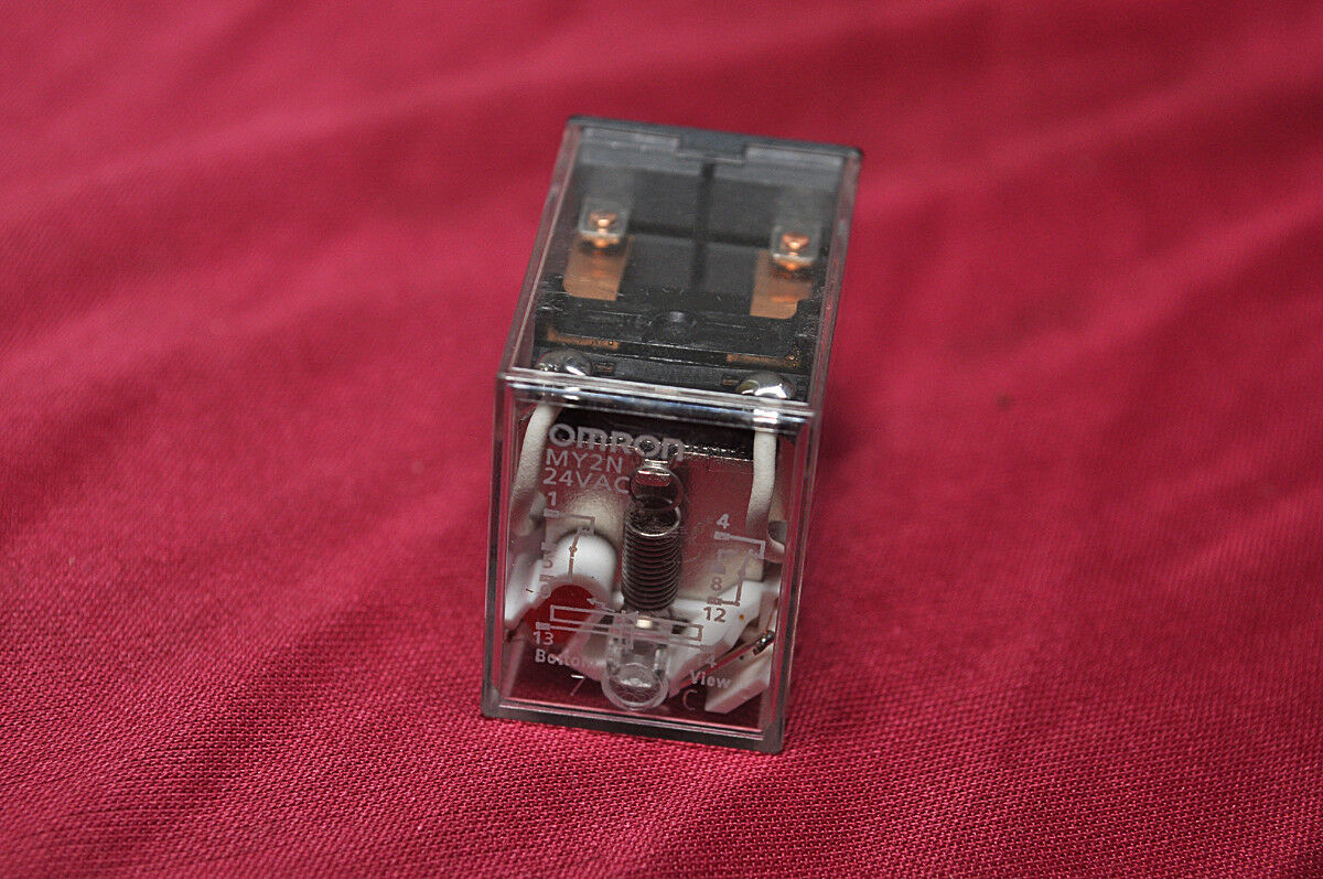 Set of 3x Omron my2n contactor relay 24vdc