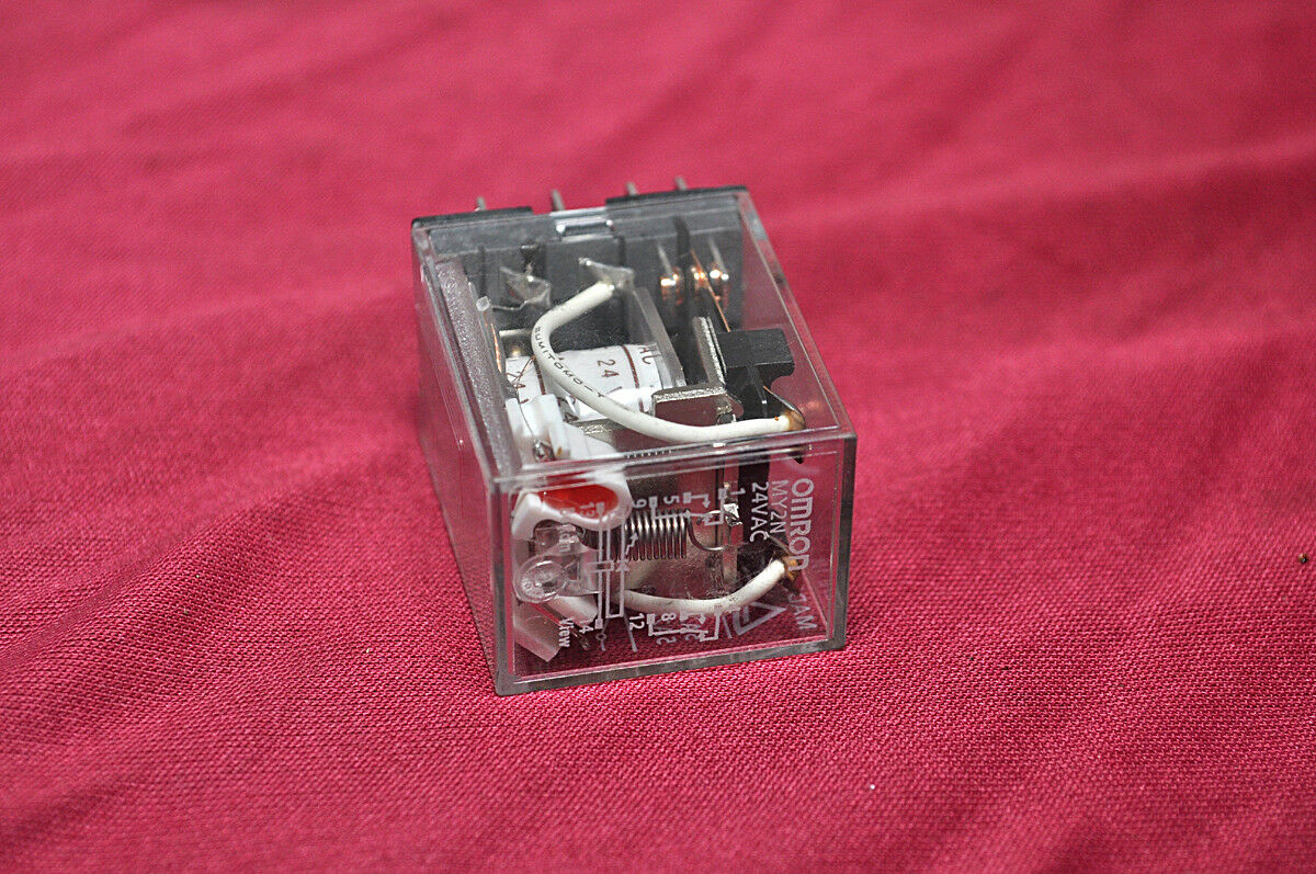 Set of 3x Omron my2n contactor relay 24vdc