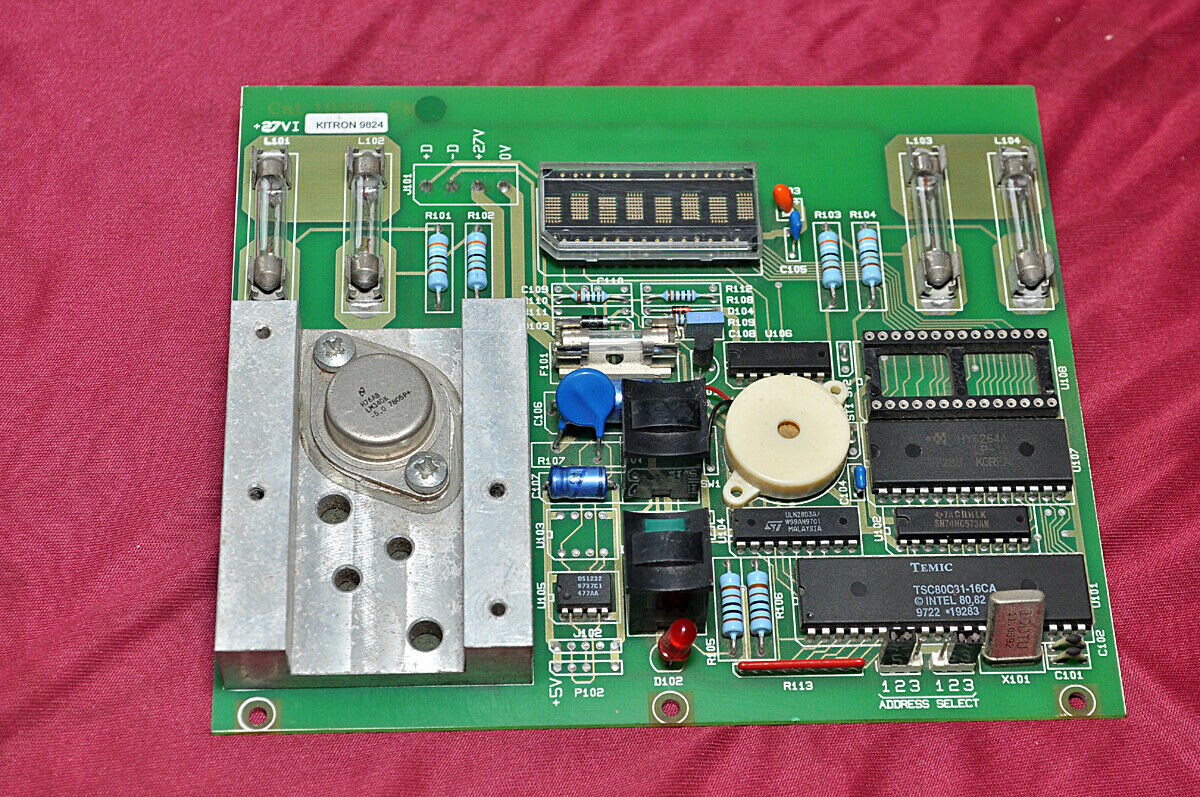 Servoteknikk mfu-90998-2 kitron 9824 pcb card
