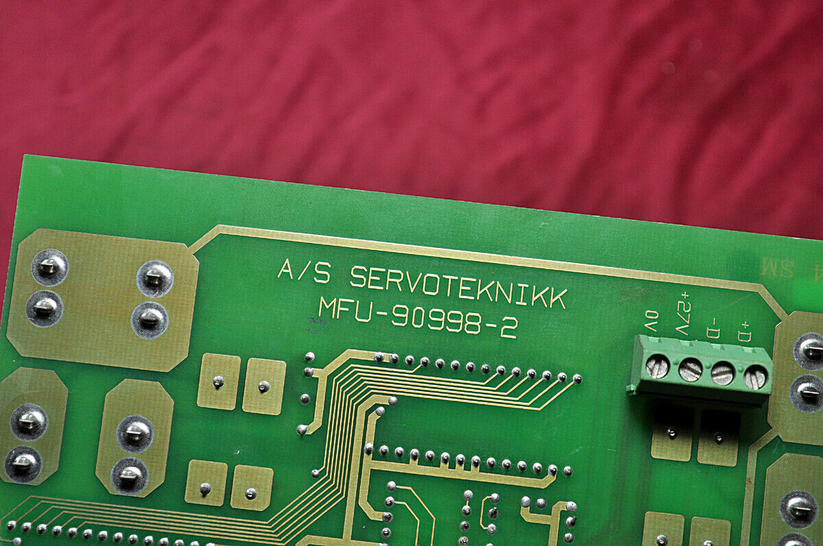 Servoteknikk mfu-90998-2 kitron 9824 pcb card