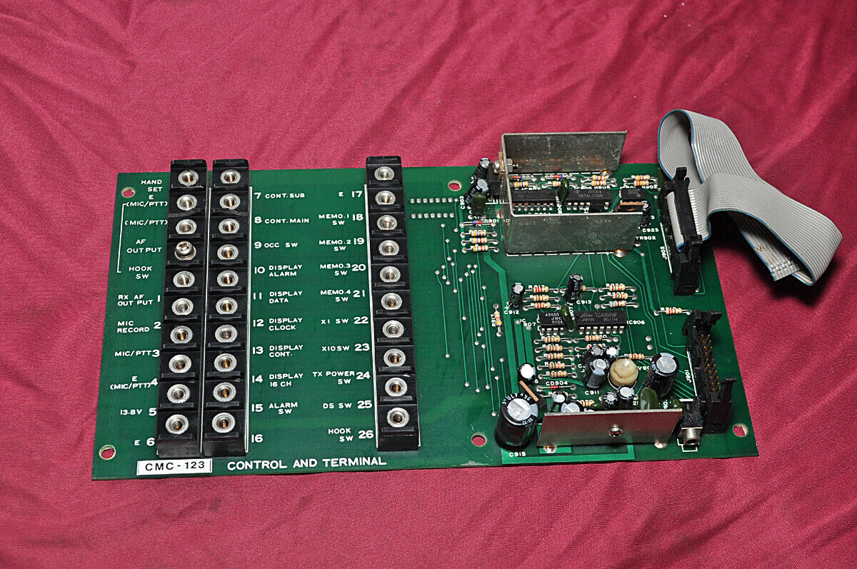 Cmc-123 control and-terminal card