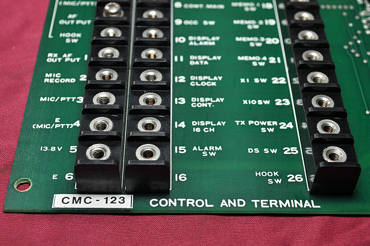 Cmc-123 control and-terminal card