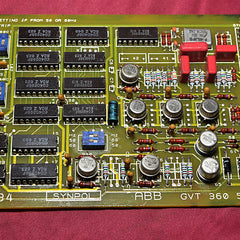 Abb gvt 360 5795 under frequency setting