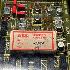 Abb gvt 360 5795 under frequency setting