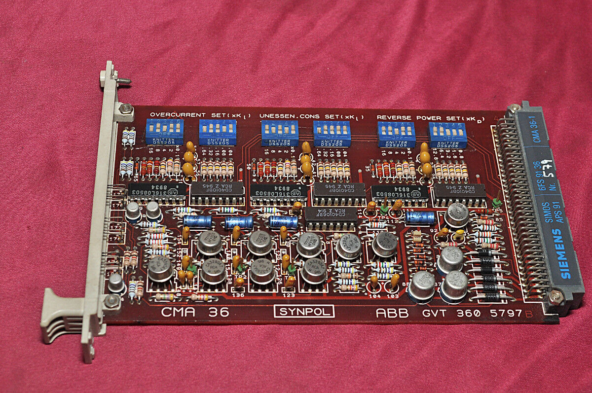 Abb synpol cma 36 gvt 360 5797b siemens cma 36-1 synpol
