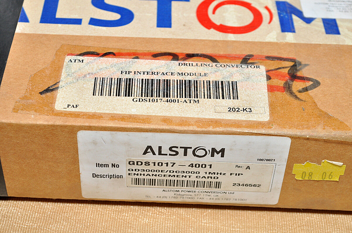 Cegelec/alstom gds1017-4001 alstom enhancement card