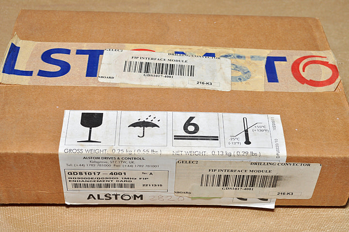 Cegelec alstom drived & control gds1017 4001