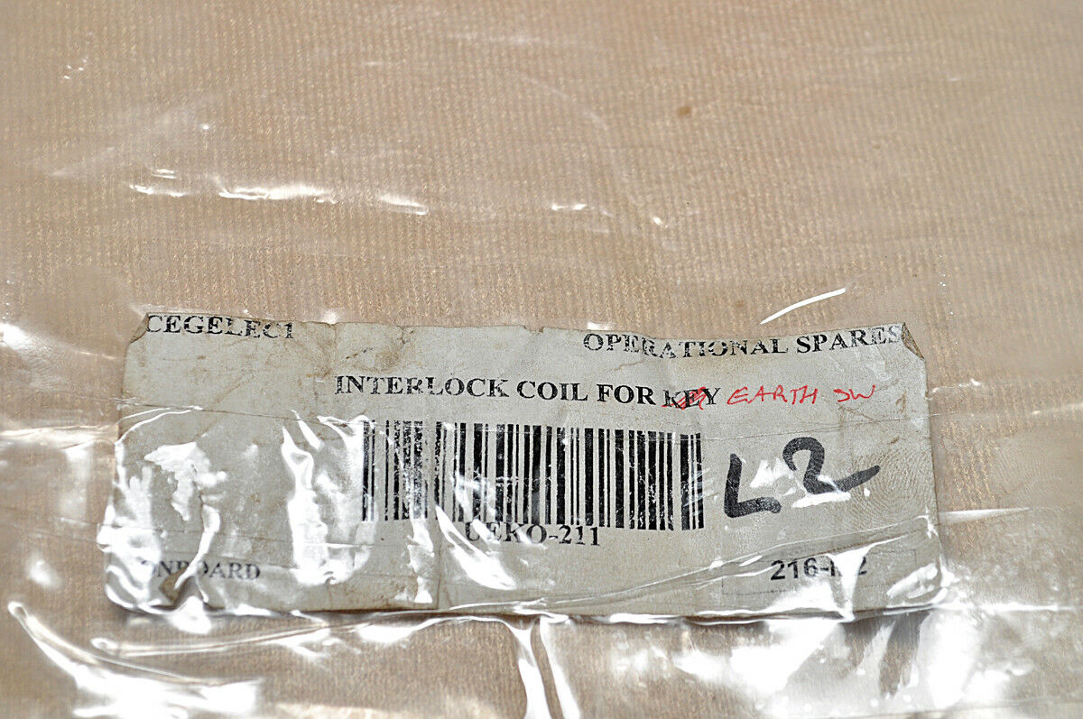 Cegelec ueko-211 interlock coil 