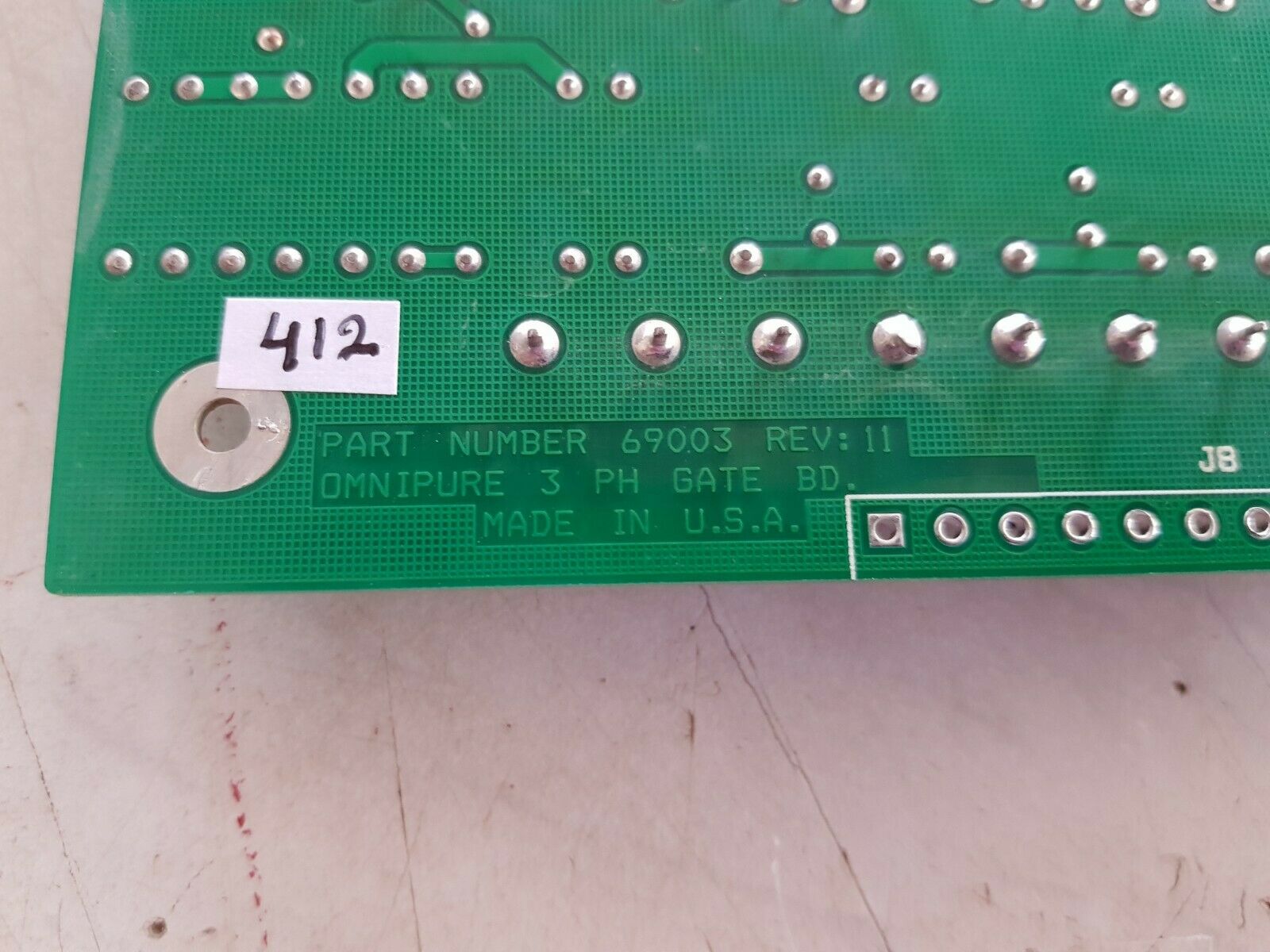 Omnipure 690.03 rev11 pcb card