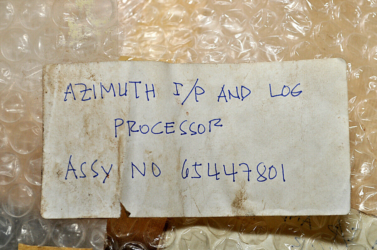Azimuth 65447801 i/p and log processor