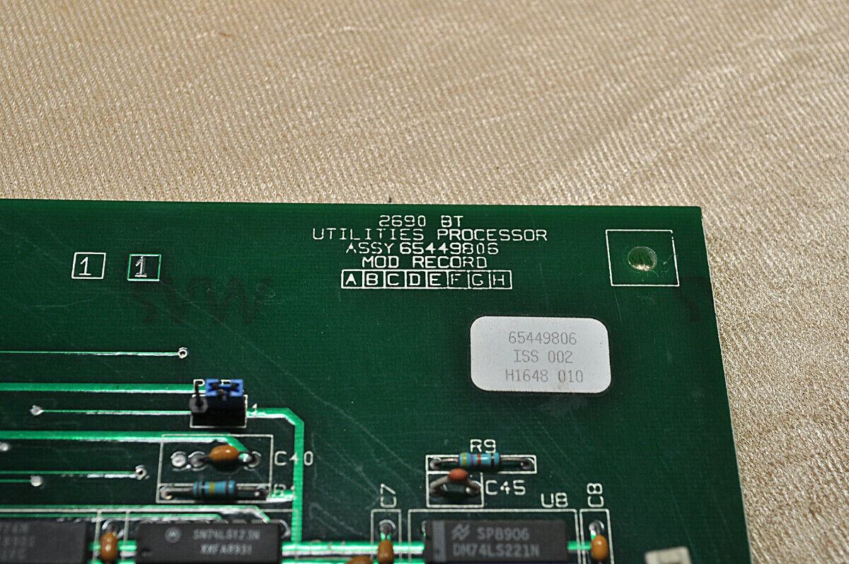 65449806 utilities processor card