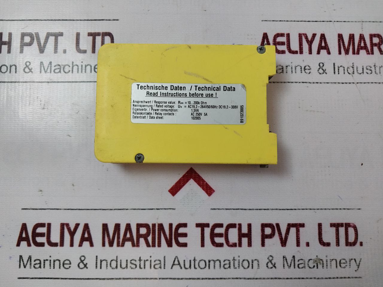 Bender Ir125Y-4 Insulation Monitoring Device B91023005