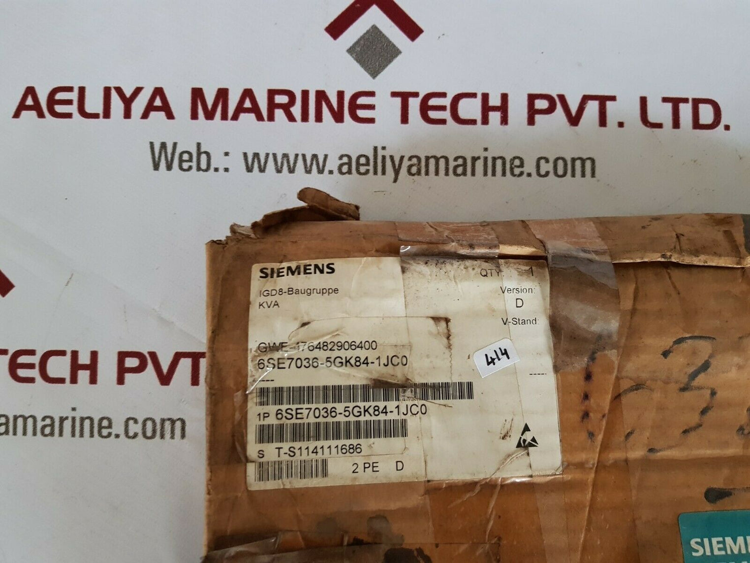 Siemens 6se7036-5gk84-1jc0 pcb card