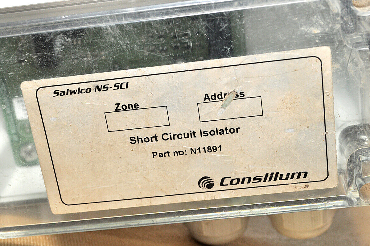 Consilium n11891 short circuit isolator