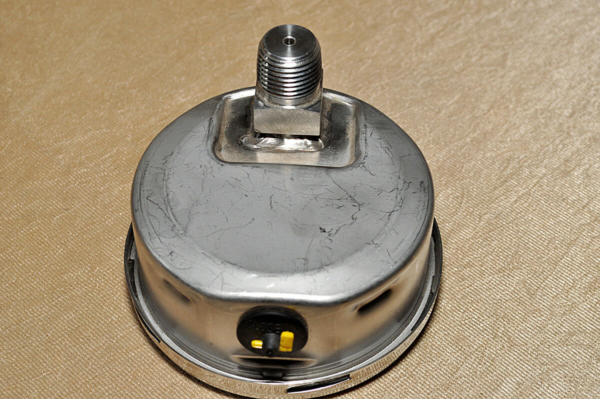 Wika 316 ss tube and connection 0 to 100 psi pressure gauge