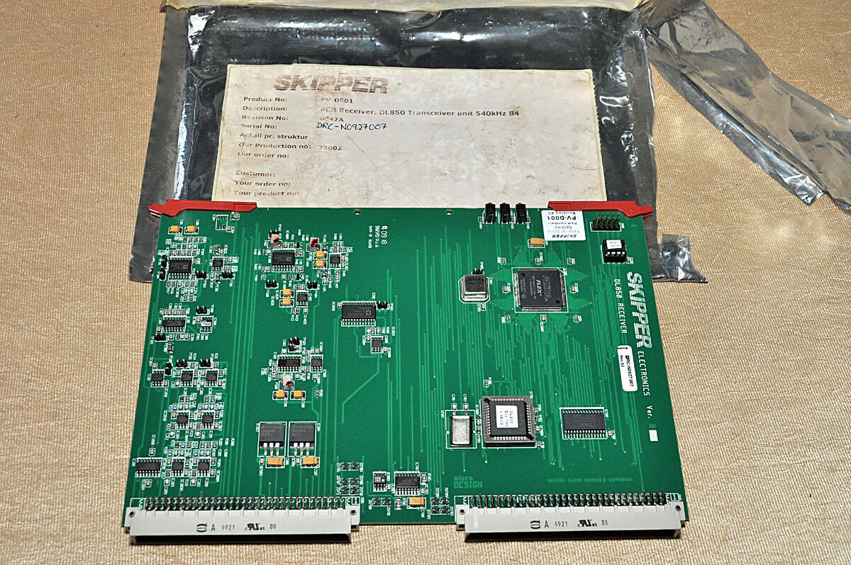 Skipper dl850 receiver/board pv-d001 speed log transmitter