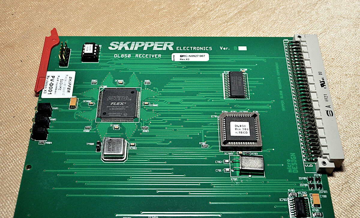 Skipper dl850 receiver/board pv-d001 speed log transmitter