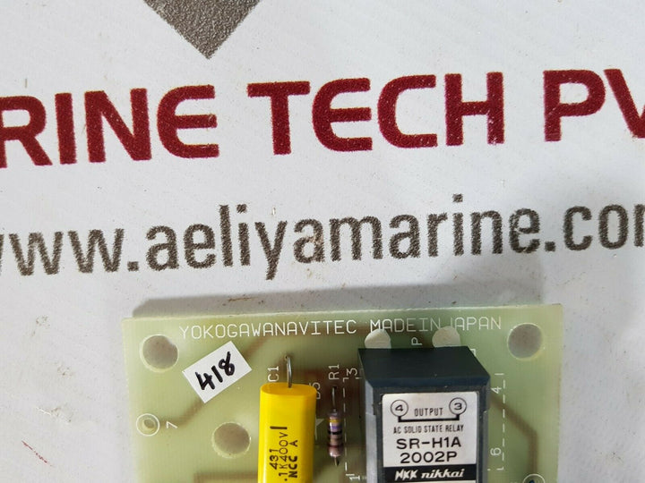 Yokogawa navitec as v8210cu ssr unit card v8210eu-00