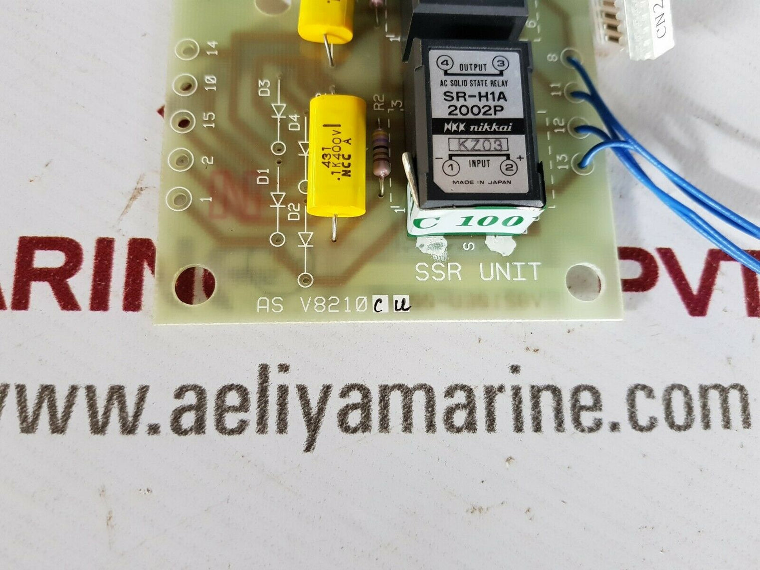 Yokogawa navitec as v8210cu ssr unit card v8210eu-00