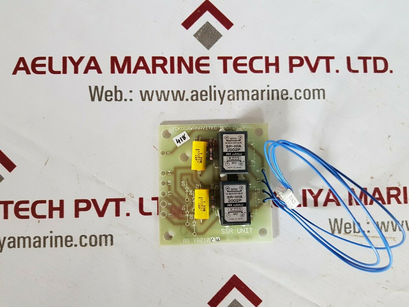Yokogawa navitec as v8210cu ssr unit card v8210eu-00