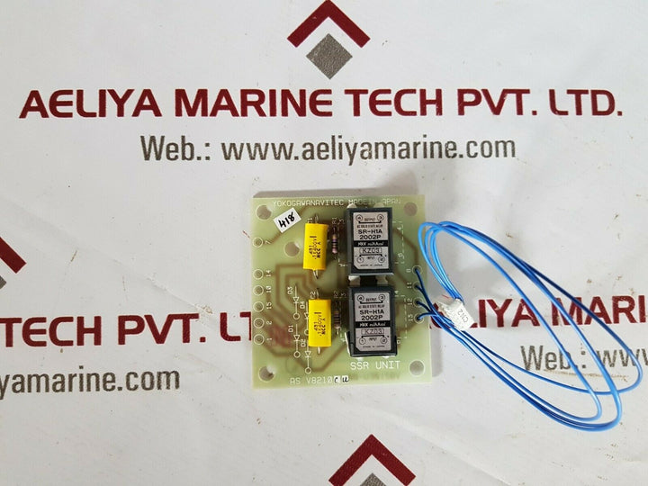 Yokogawa navitec as v8210cu ssr unit card v8210eu-00