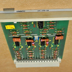 Siemens simatic 6ec 2200-0a ciruit board