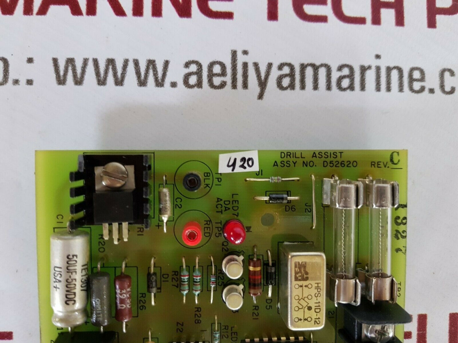 Baylor company d52621 pcb card