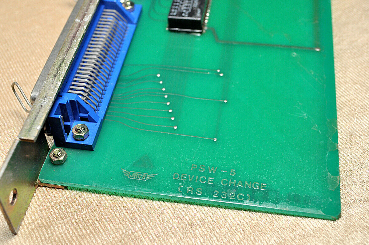 Jrcs psw-5 pcb card rs 232c
