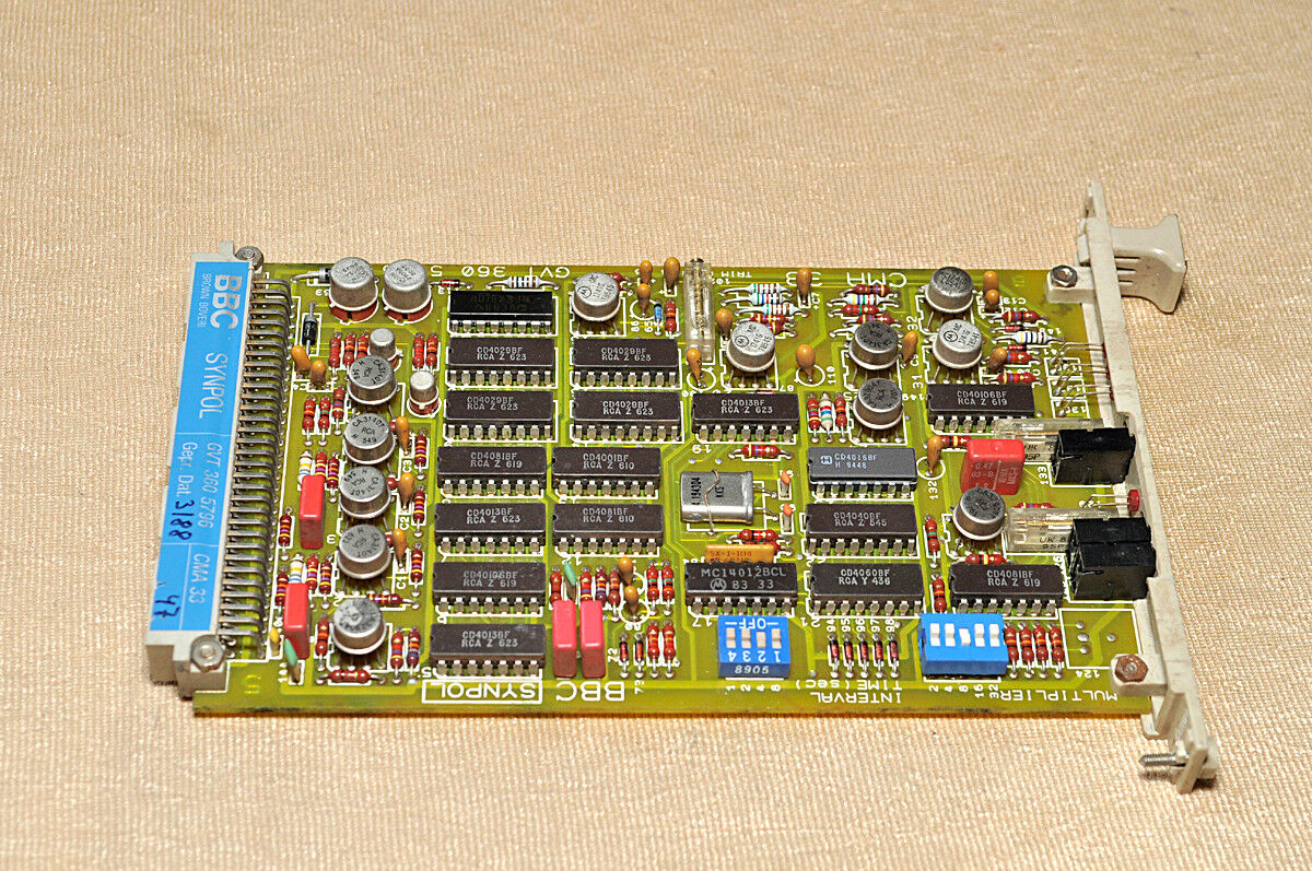 Bbc synpol cma 33 gvt 360 5796 card