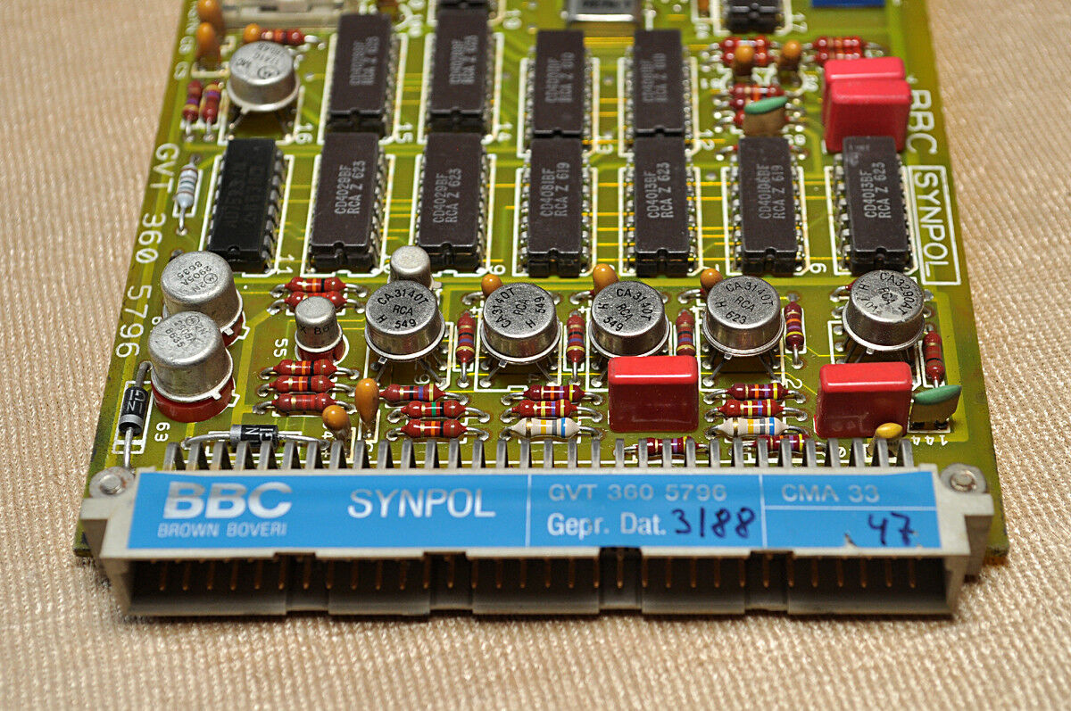 Bbc synpol cma 33 gvt 360 5796 card